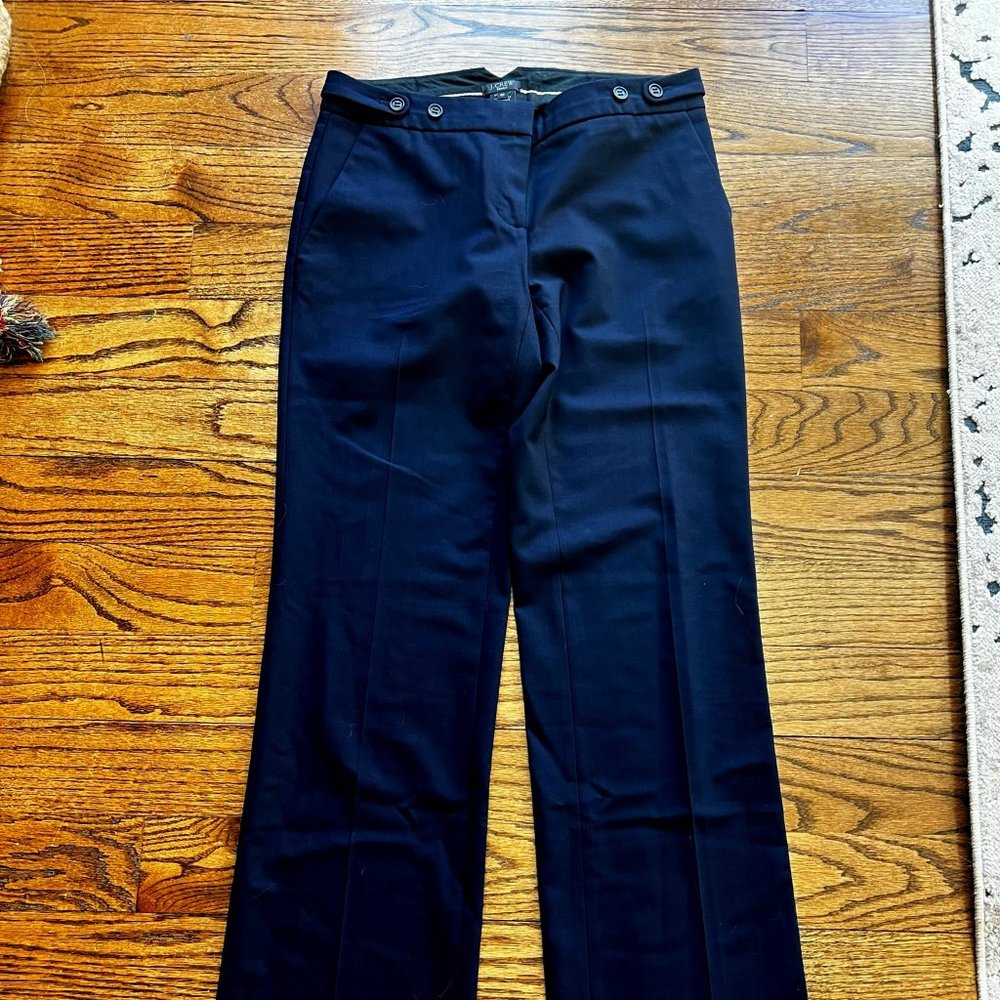 J. Crew size 0T (tall) city fit suit pants